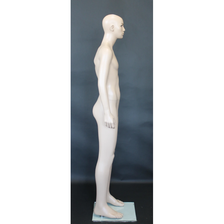 CB20-FT 5 ft 7 in Realistic Face Bald Head Small Size Male Mannequin  -